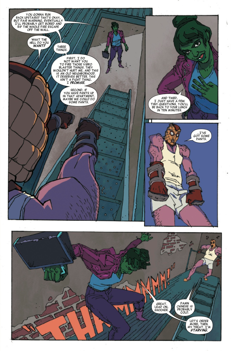 Illustration for article titled Exclusive preview: She-Hulk #5 showcases the heroine’s wit and charm